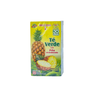 FILTRANTE TÉ VERDE CON PIÑA DESHIDRATADA 25 sobres