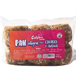 PAN INTEGRAL CON GIRASOL Y AVENA 470 gr.